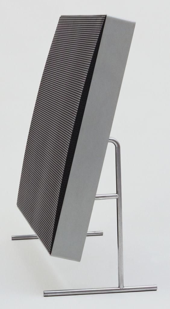 Enceinte de salon faite par Dieter Rams, nom de l'objet : LE1 Braun